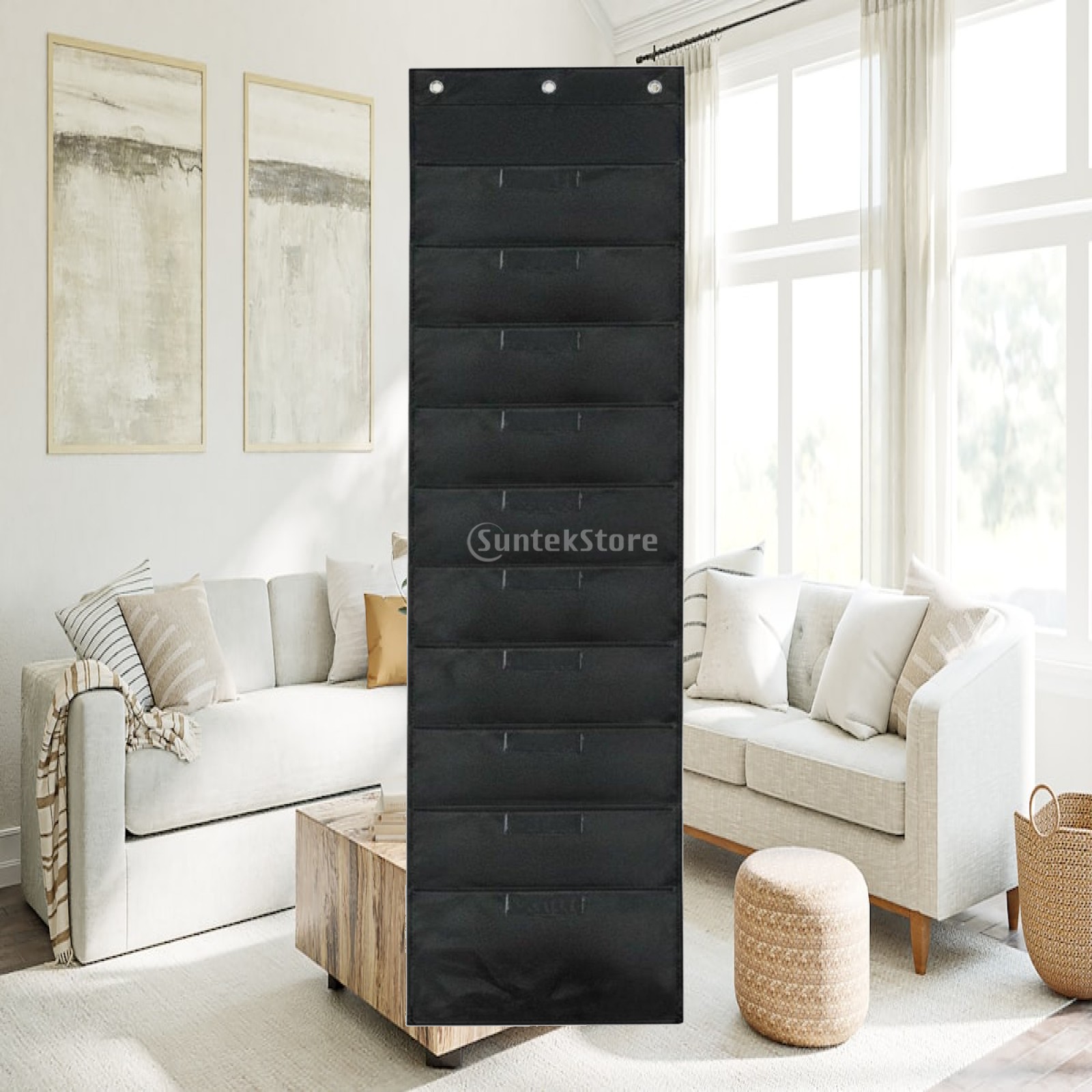 Wall Organizer Pocket - Organizer Gantung Dinding 10 Kantong, Folder