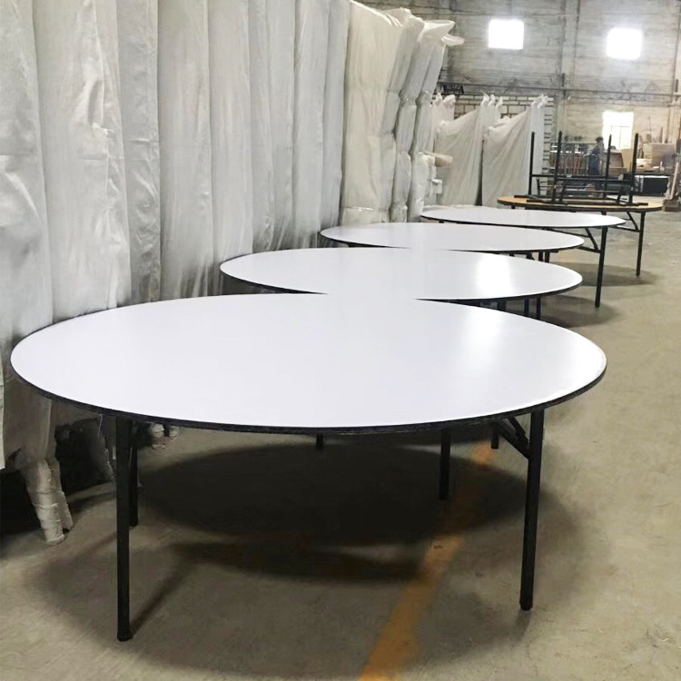 Conference Table Round - Meja bundar besar untuk hotel, pabrik,