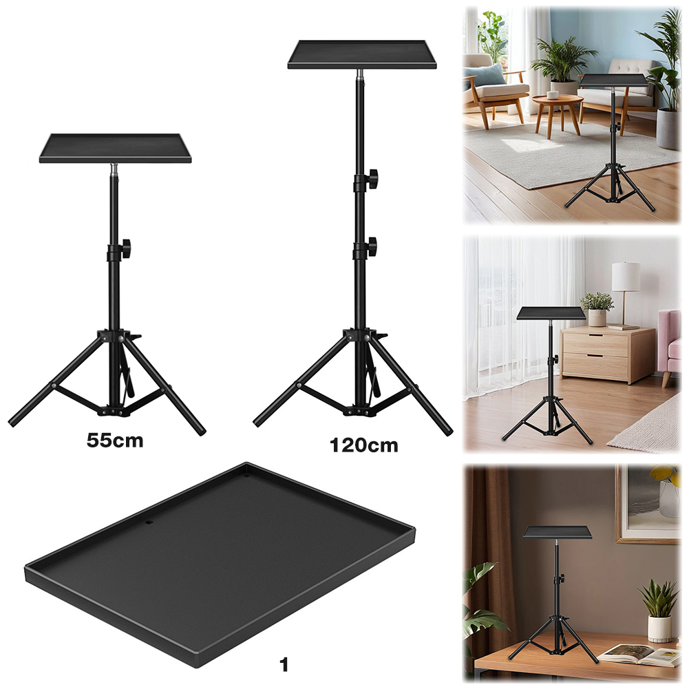Adjustable Laptop Table - Tripod Stand Proyektor Laptop Universal dengan