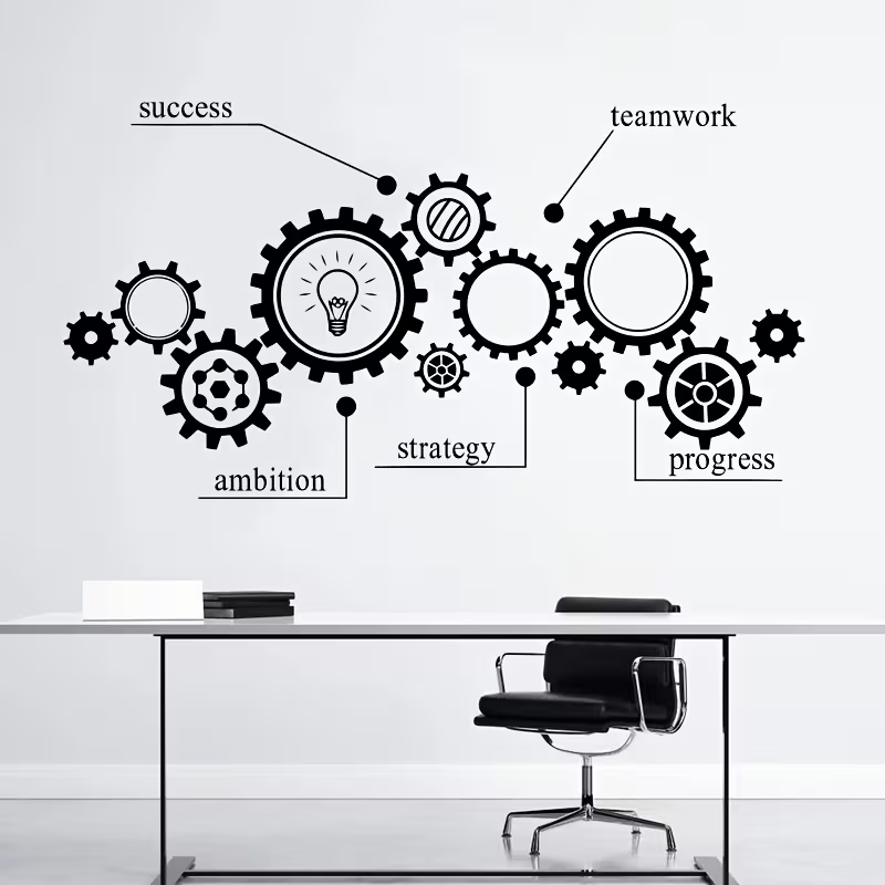 Office Furniture Removal - Stiker Dinding yang Dapat Dilepas dengan