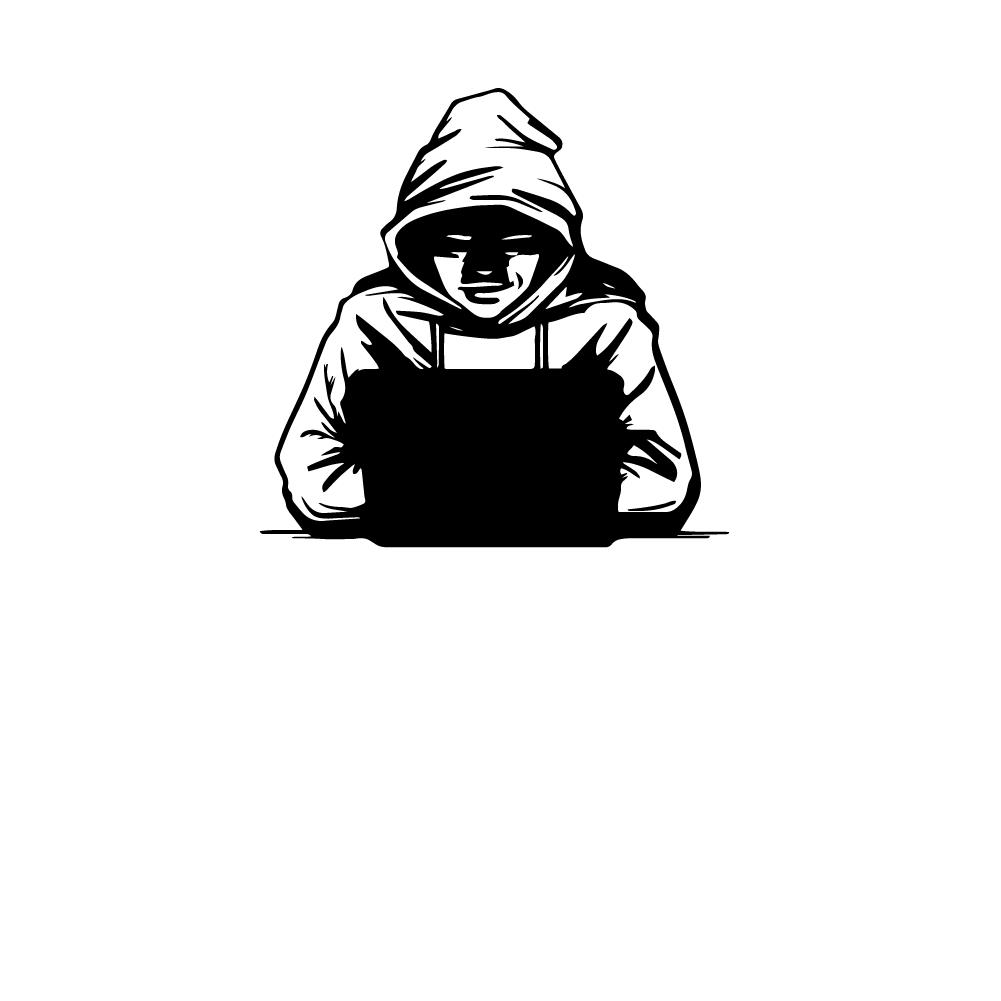 Office Furniture Removal - Stiker dinding vinil Hacker keamanan komputer,