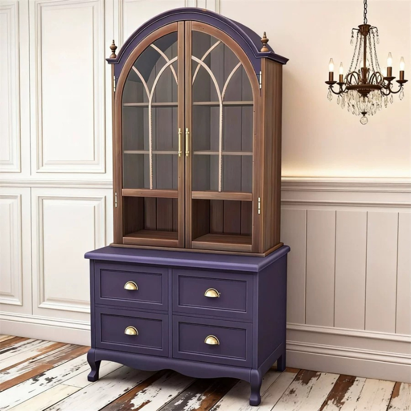 Lemari Ruang Tamu Mewah Bauhau - Office Furniture Credenza ulasan dan harga