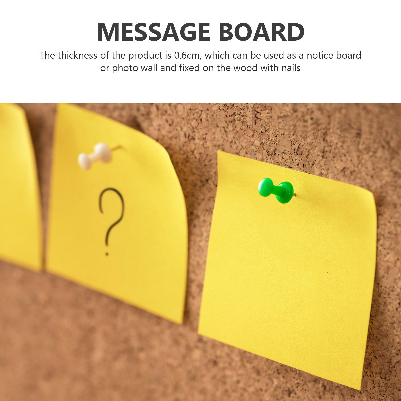 2 Buah Papan Gabus Kayu Papan  - Bulletin Board Cork ulasan dan harga