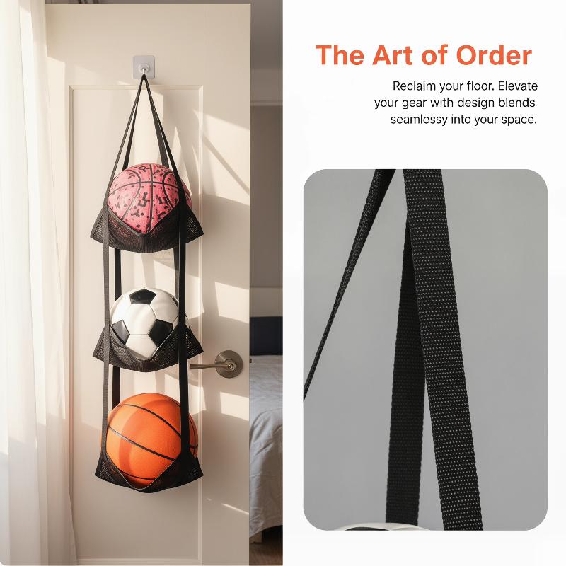 Tas Jaring Penyimpanan Bola Ba - Wall Organizer Pocket ulasan dan harga