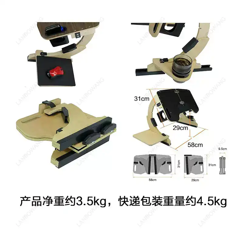 Meja Laptop Lipat dari Bahan A - Adjustable Laptop Table ulasan dan harga