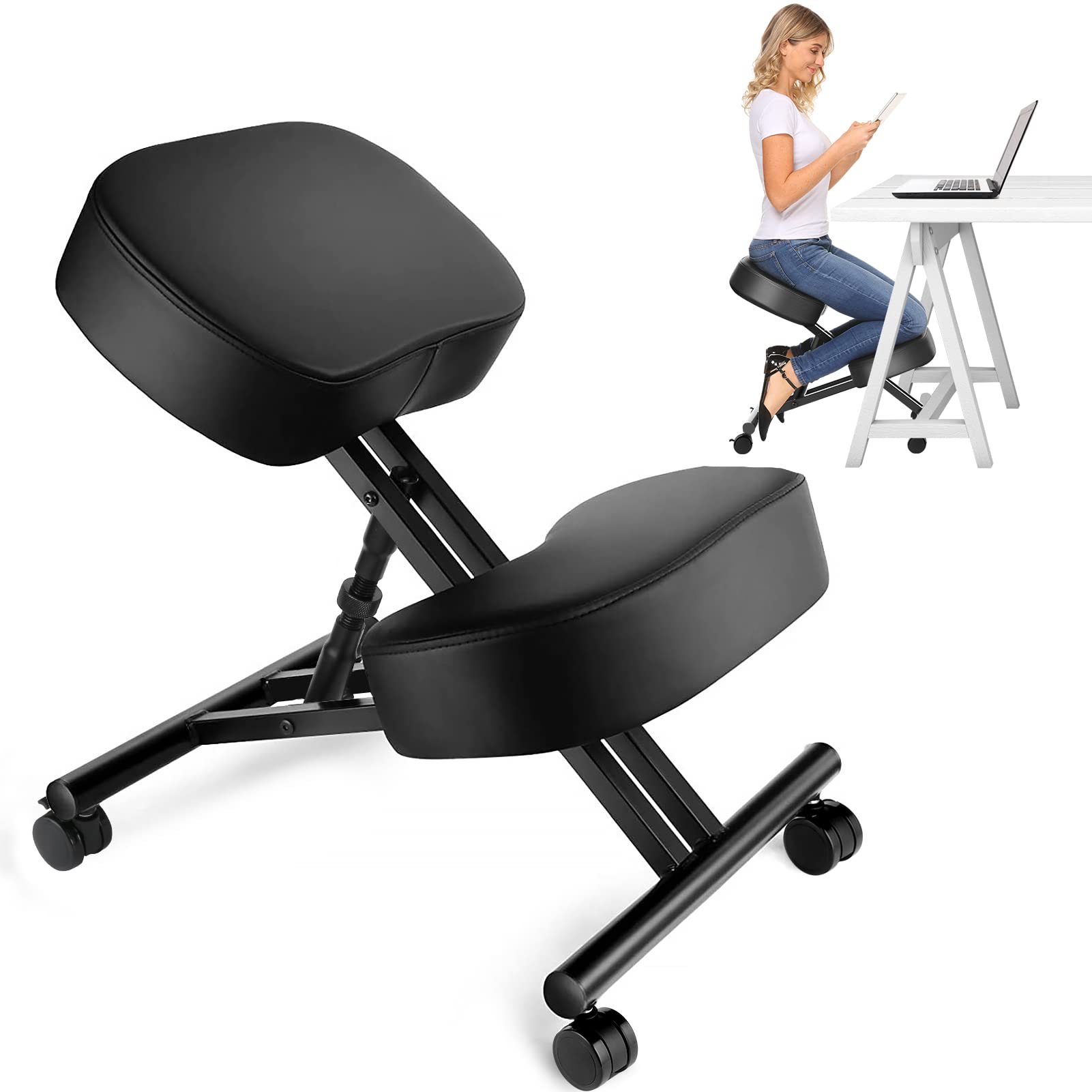 Kursi Berlutut Ergonomis untuk - Furniture Chairs For Office ulasan dan harga