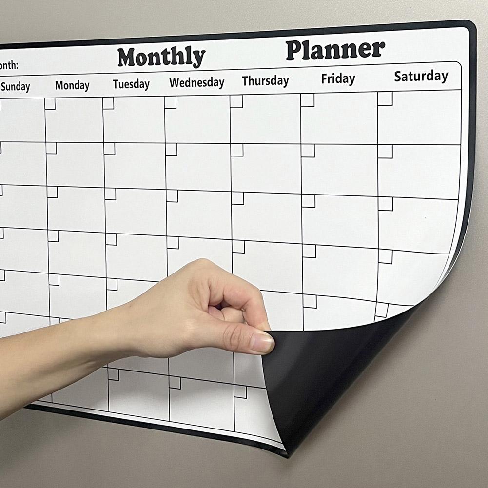 Papan Tulis Kalender Penghapus - Magnetic Whiteboard Calendar ulasan dan harga