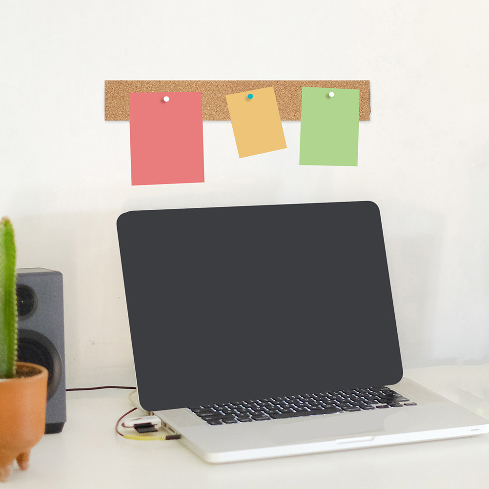 4Pcs Strip Dinding Gabus Cokla - Bulletin Board Cork ulasan dan harga