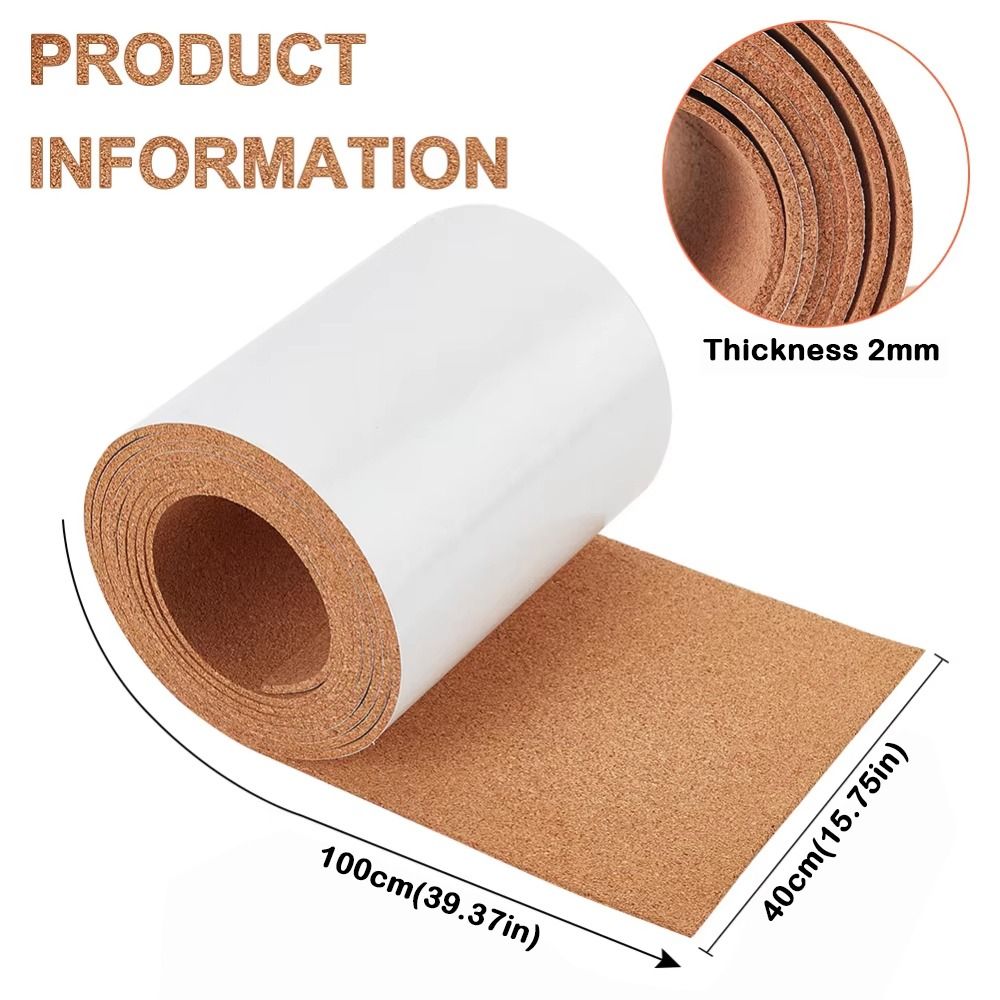1m Gulungan Gabus Perekat Send - Bulletin Board Cork ulasan dan harga