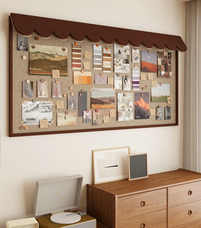 1 buah papan dinding stereosko - Bulletin Board Cork ulasan dan harga