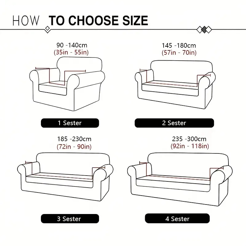 1 Buah Sarung Sofa Elastis Mot - Office Furniture Removal ulasan dan harga