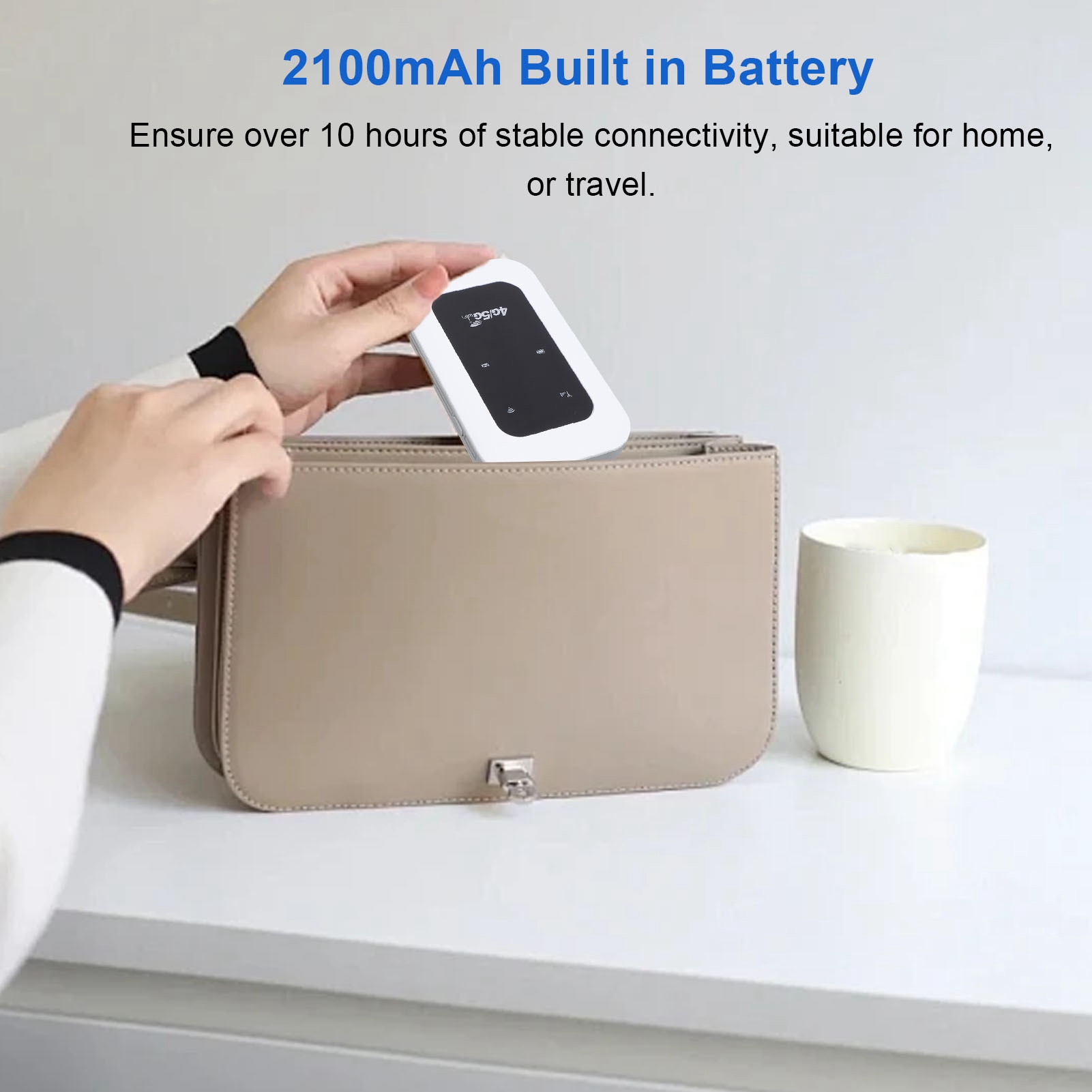 Hotspot WiFi 4G Portabel 300Mb - Adjustable Laptop Table ulasan dan harga