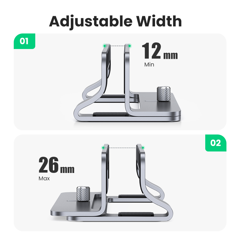 UGREEN penyangga Laptop vertik - Adjustable Laptop Table ulasan dan harga