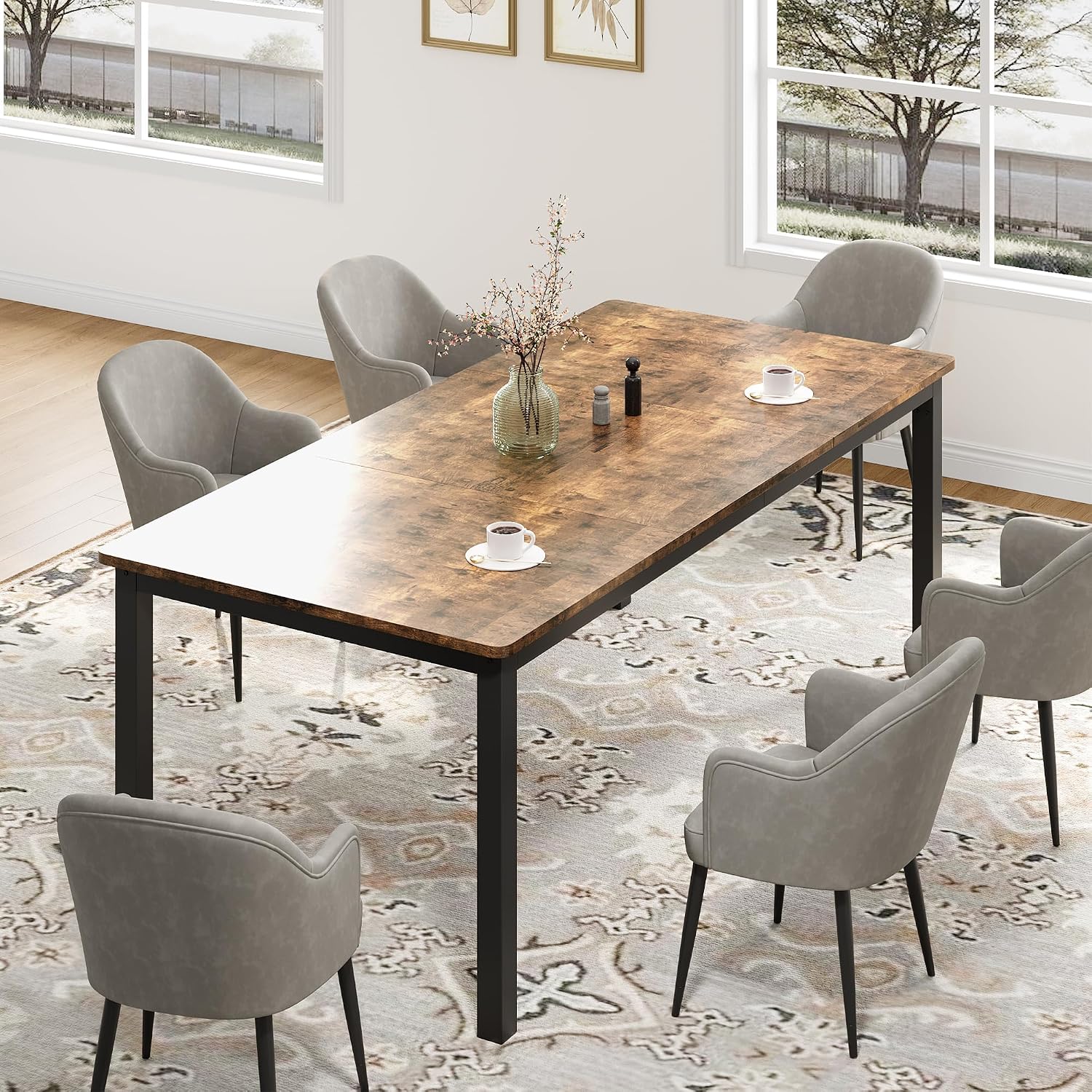 Meja Makan Industri 71 Inci de - Conference Table Round ulasan dan harga