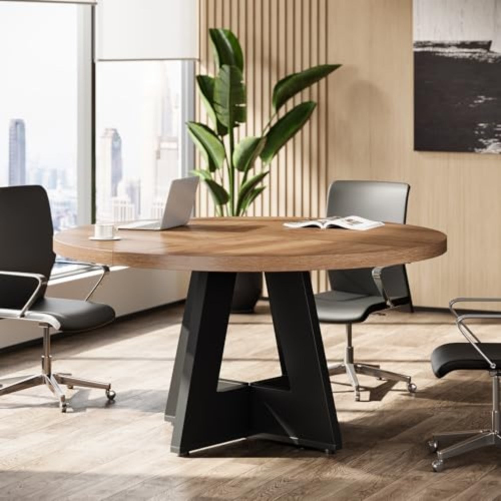 Meja Konferensi Bulat 47-Inci  - Conference Table Round ulasan dan harga