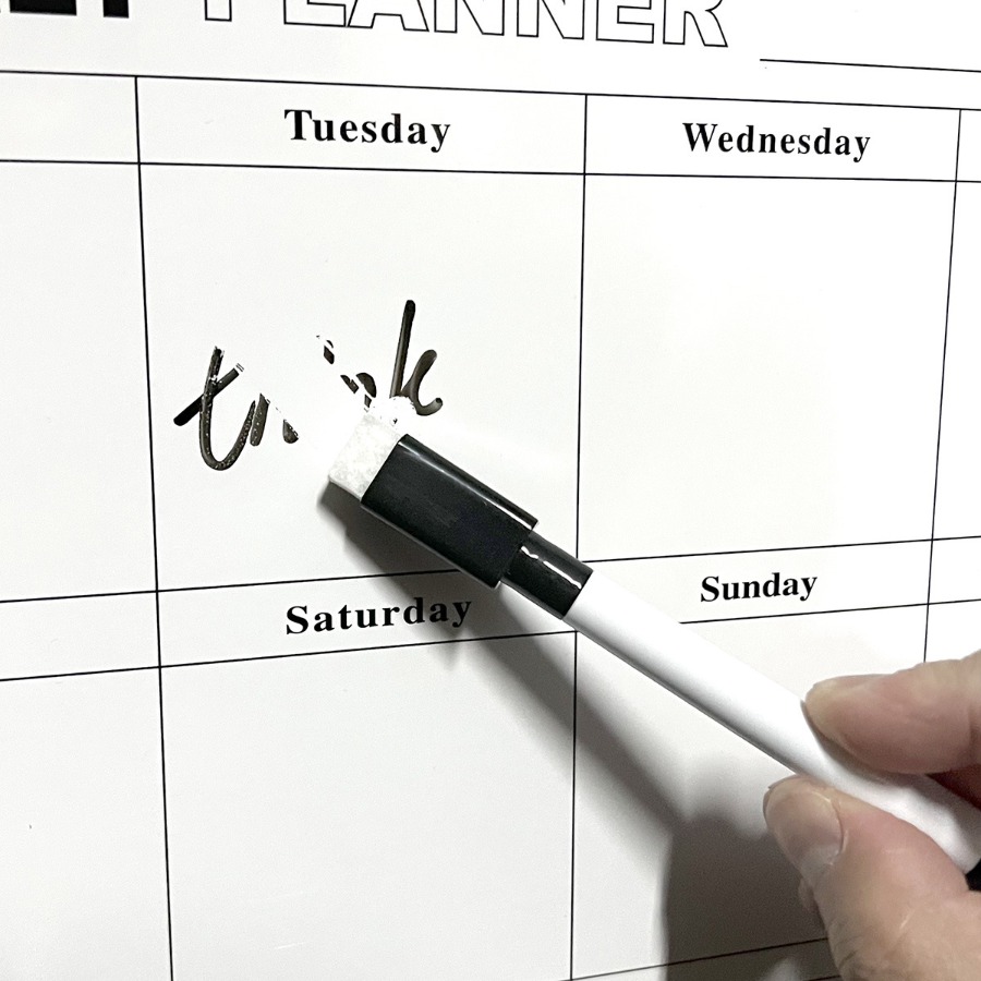 Kalender Jadwal Rencana Minggu - Magnetic Whiteboard Calendar ulasan dan harga