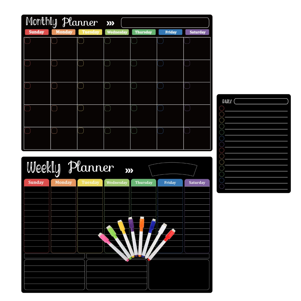 Papan Kalender Magnetik untuk  - Magnetic Whiteboard Calendar ulasan dan harga