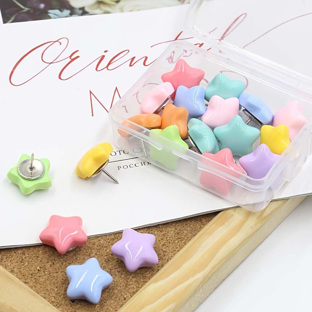 Paku Penanda Bentuk Bintang ya - Bulletin Board Cork ulasan dan harga