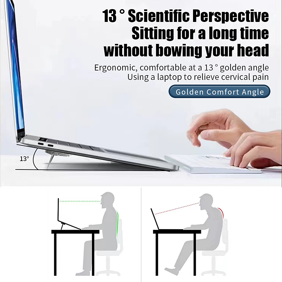 Penyangga Laptop Kaki Portabel - Adjustable Laptop Table ulasan dan harga