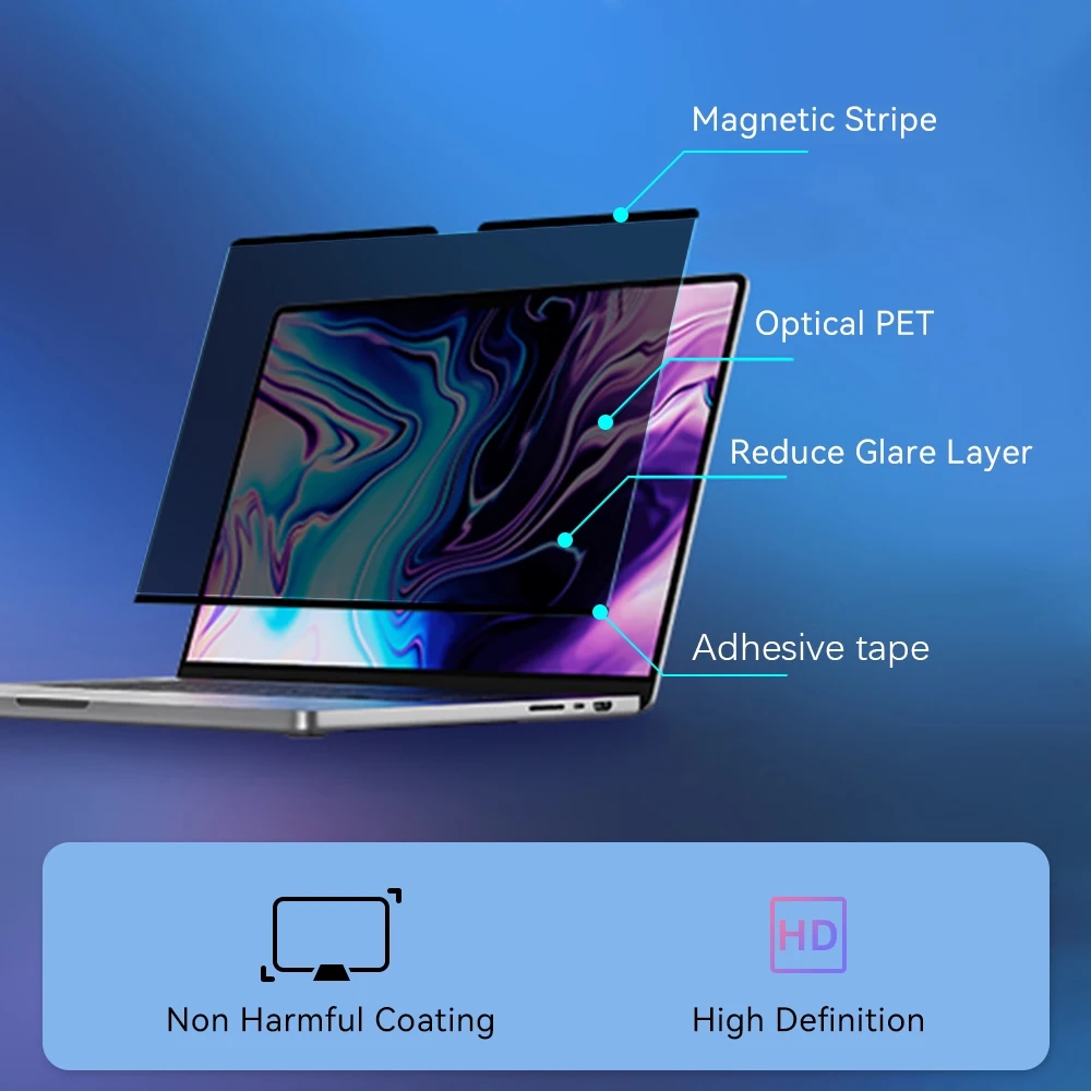 Pelindung Layar Anti-mengintip - Monitor Privacy Filter ulasan dan harga